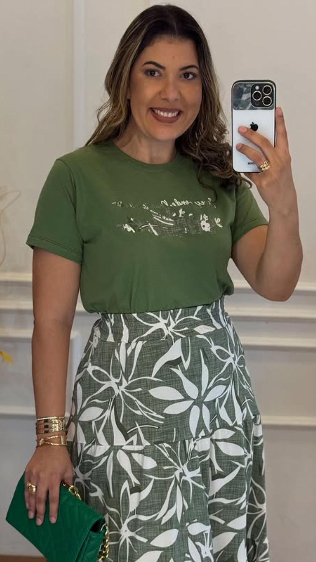 Conjunto Saia Glendha